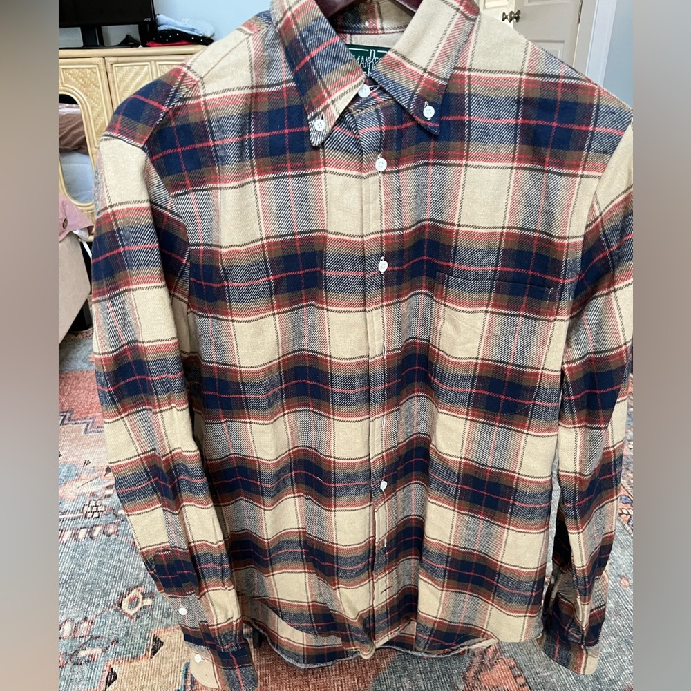 Gitman Bros Vintage flannel shirt medium